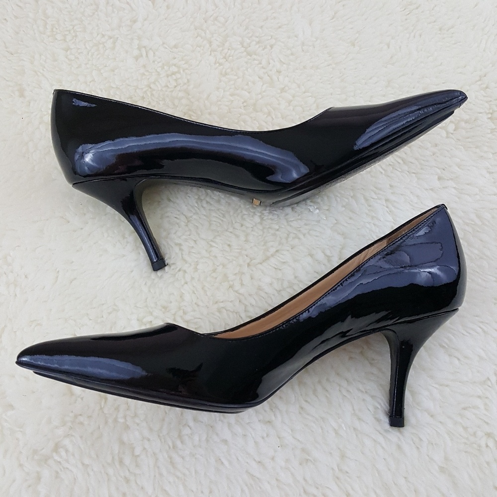 Cole Haan Nike Air Patent Leather Heels Sz 9 - Picture 6 of 8